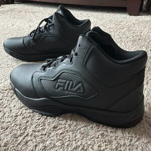 Fila Men's All-Black Sneakers